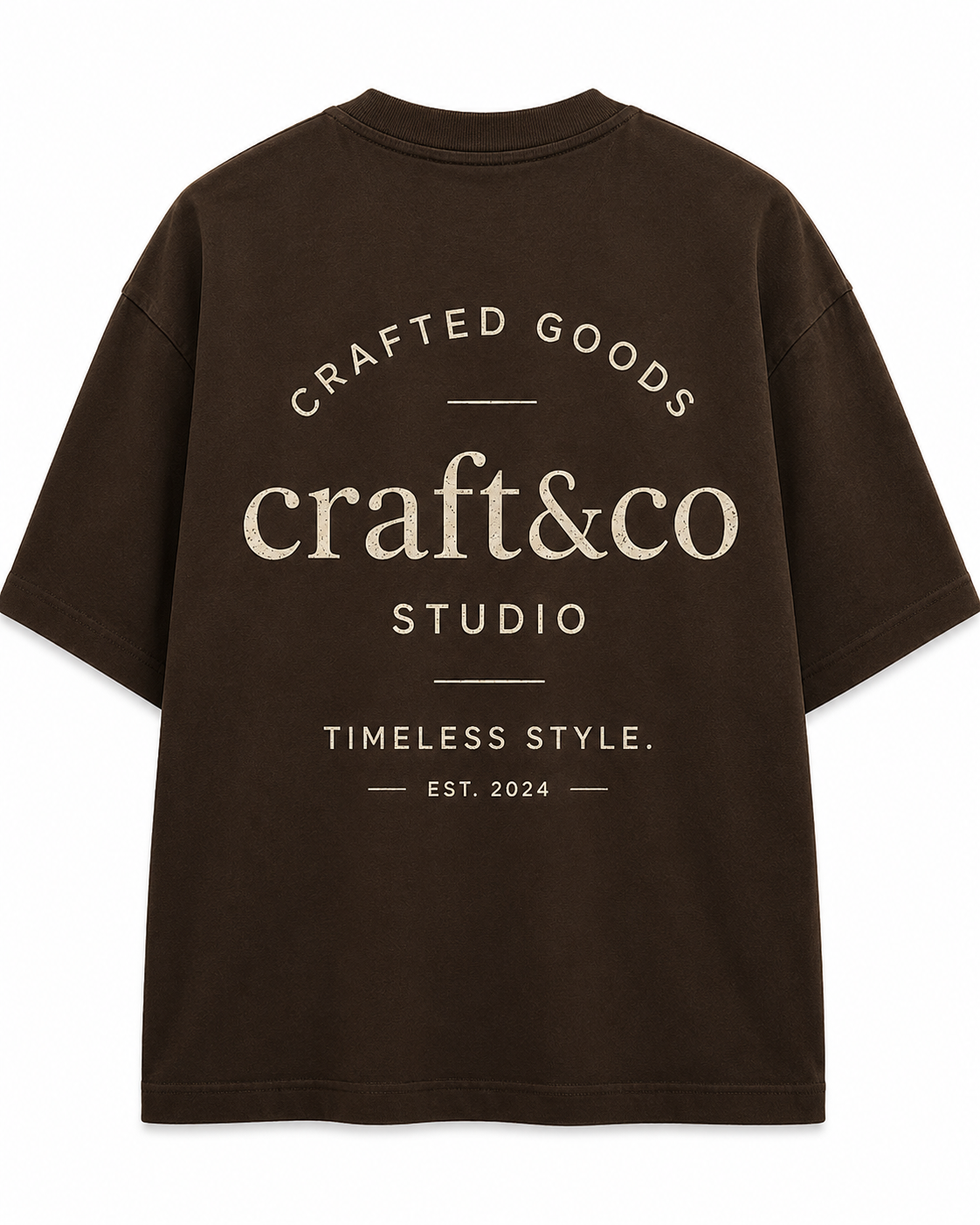 Crafted Goods Oversized Tee