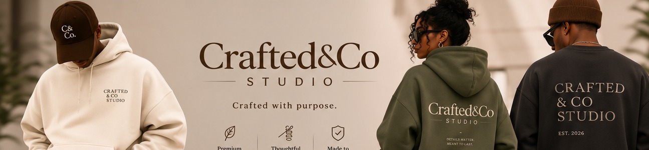 Crafted&Co Studio Signature Collection — crafted with purpose